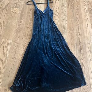 Jade by Johnny Was Dark Blue Dress Size:L